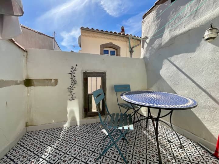Charmante Maison De Ville Avec Terrasse-marseillan - Marseillan