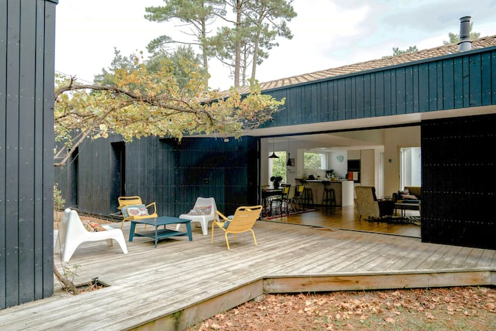 Villa Contemporaine D'exception à Vieux-boucau - Vieux-Boucau-les-Bains
