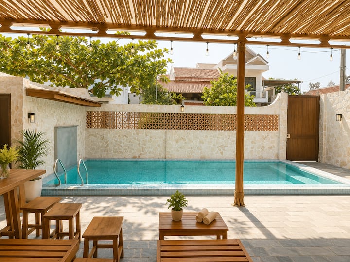 Ori 5br Tropical Villa - Near Beach - Private Pool - Hội An