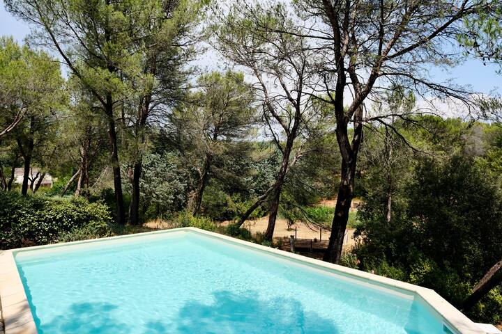 Belle Villa Privée Avec Piscine Alpilles - Orgon