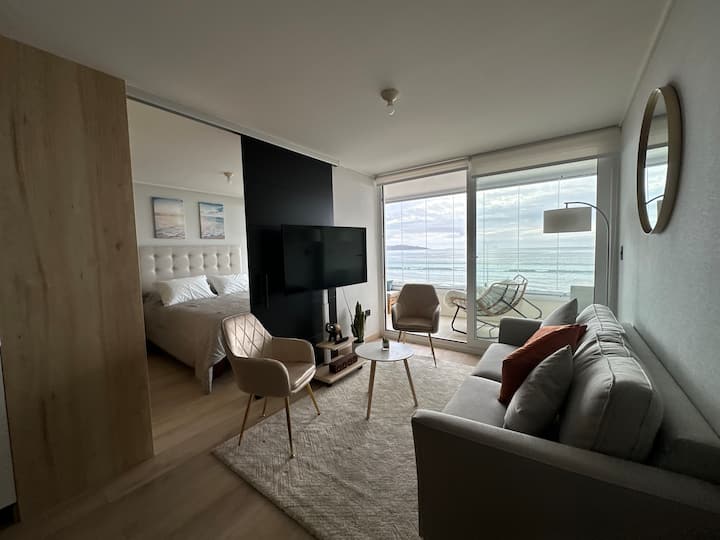 Departamento En Primera Línea Av. Del Mar - 智利