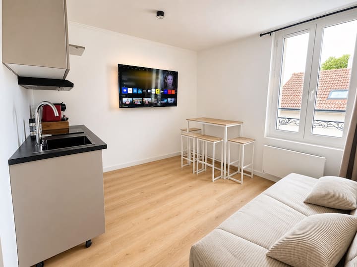 Appartement F3 - Aéroport Paris Cdg - 6 Couchages - Gonesse