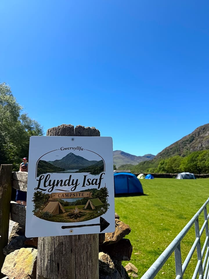Bring Your Own Tent - Ffordd Cambria Pitch - Blaenau Ffestiniog