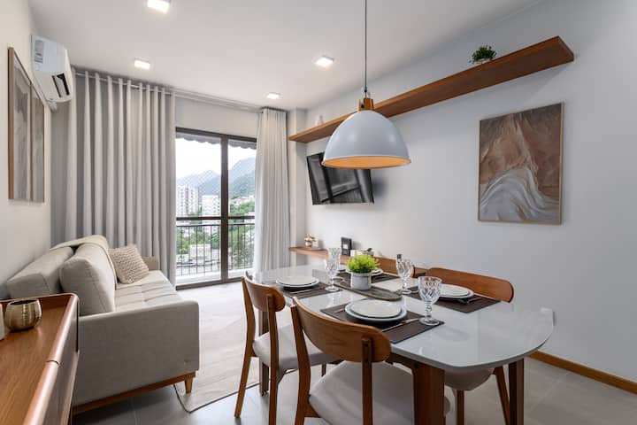 5 Min Da Lagoa | Piscina + Garagem + A/c - Ipanema