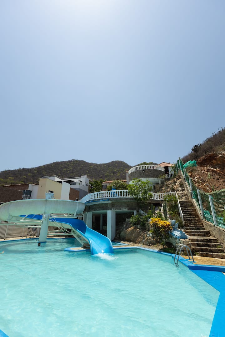 Rodadero | 4 Habitaciones | Wifi | Ac + Cocina - Santa Marta