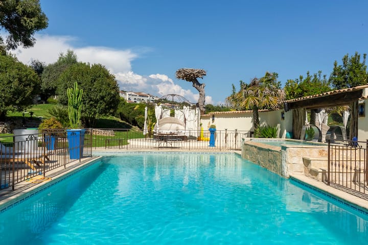 Villa 16+persons 4000m2 8 Bedrooms Piscine Jacuzzi - Nizza