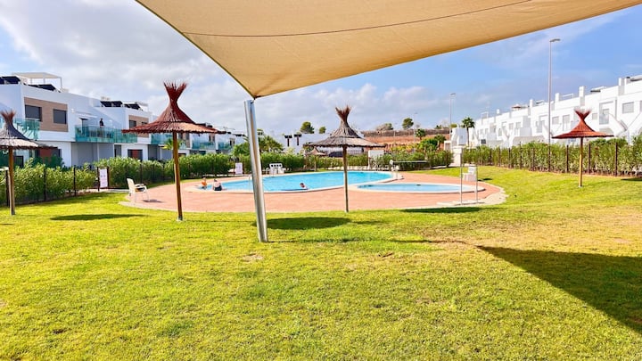 Appartement Moderne Piscine Terrasse - Golf - Algorfa