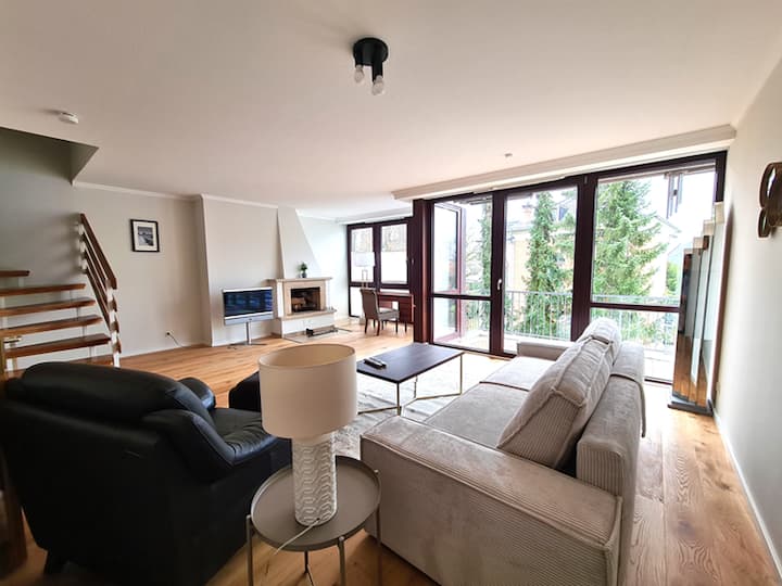 Fully Furnished 2 Br, Amazing View Next To Kurpark - Wiesbaden