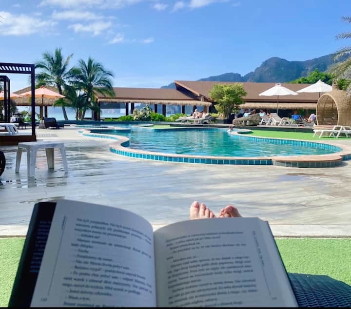 Phiphi 3pax Room |Nice Pool| @Adm W/bfast 5 - Ko Phi Phi Don