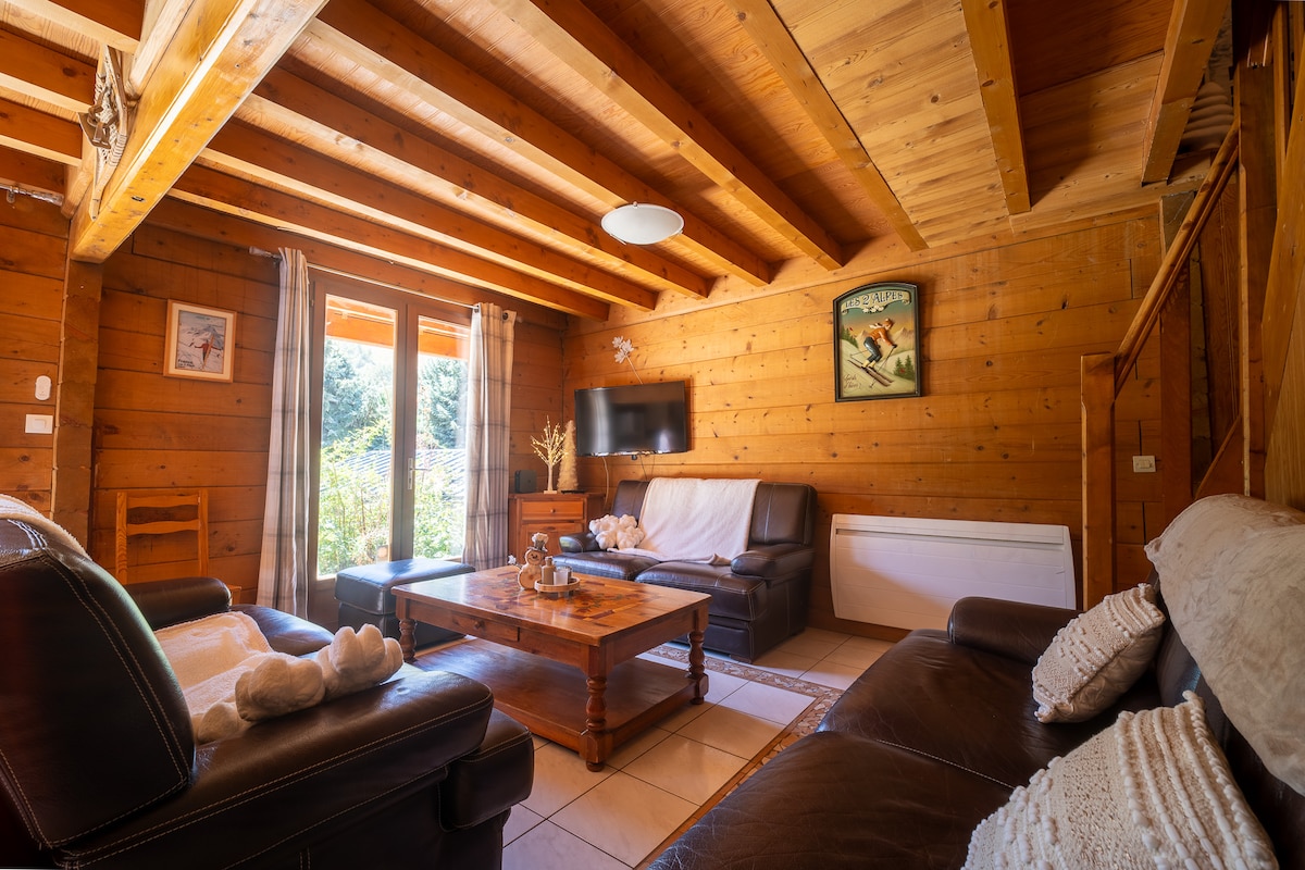 Chalet 14 personnes aux 2 Alpes, skis aux pieds et terrasse plein sud — photo 2