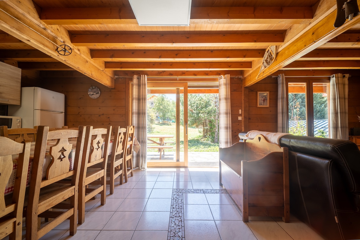 Chalet 14 personnes aux 2 Alpes, skis aux pieds et terrasse plein sud — photo 4