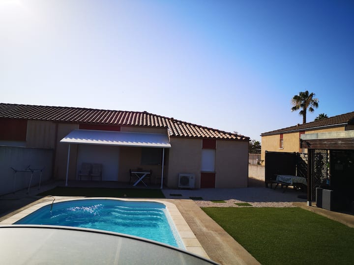 Villa + Piscine Dans Un Cadre Calme Proche Nature - Béziers