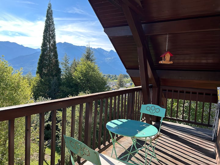 Appartement Cosy, Calme, Terrasse Et Vue Montagne - Risoul