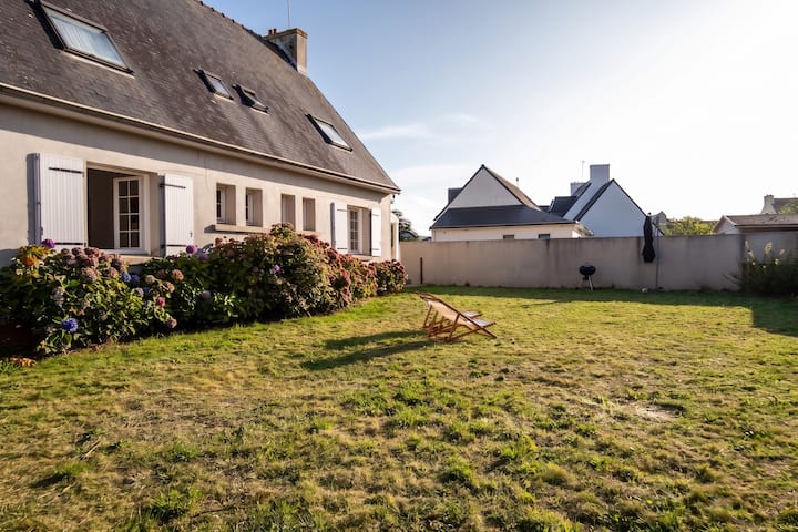 Spacious Home, Private Garden, 5 Min To Beach - Penmarch