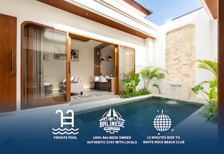 New! Private Pool Adventures Hideaway In Ungasan - Australië