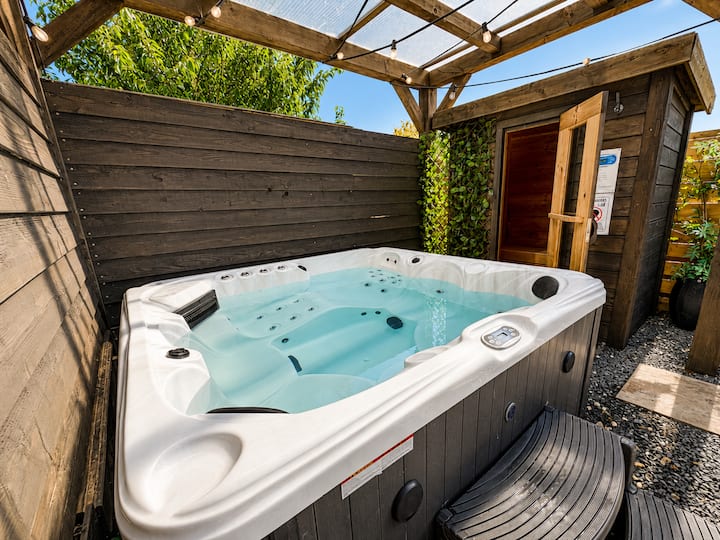 Wellness Cabin&cinema&jacuzzi&sauna Near Amsterdam - Haarlem