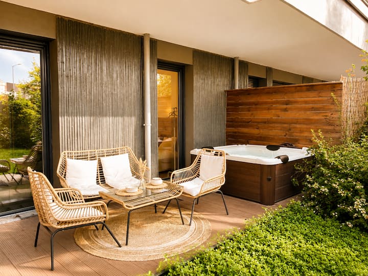 La Parenthèse Détente - Jacuzzi Privé Et Jardin - Bagneux