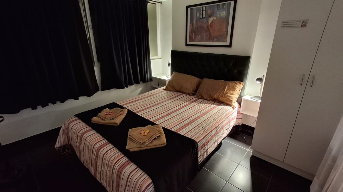 Departamento con aire acondicionado