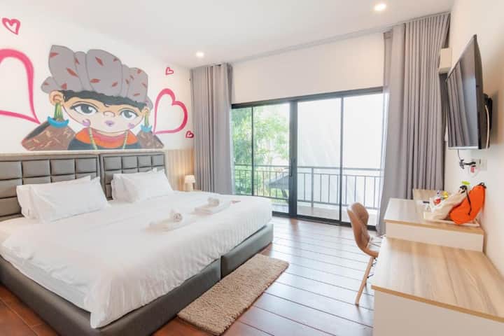 Nine-kai-mon In Chiang Mai - Deluxe Double Room - Chiang Mai
