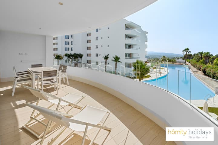 Homity Holidays - Apartamento De Lujo Mf-3-p8-1d - Motril