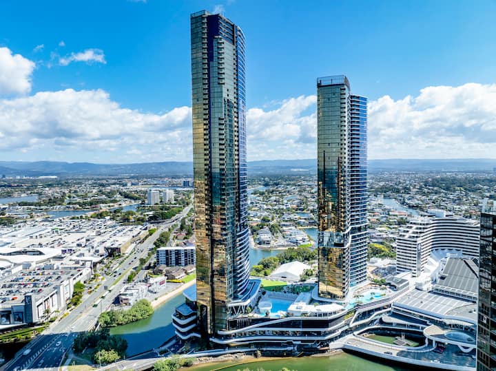 The Star Gold Coast 1br | Pool Gym Sauna | Casino - Broadbeach
