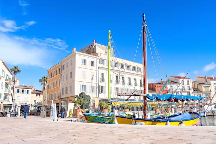T3 Idéal Sur Le Port, En Plein Cœur De Sanary - Sanary-sur-Mer