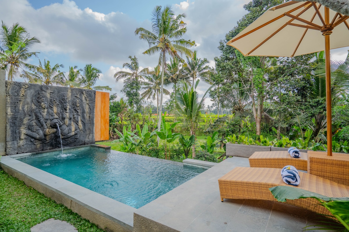 Ubud Villa • Infinity Pool • Rice Field View - Villas for Rent in ...