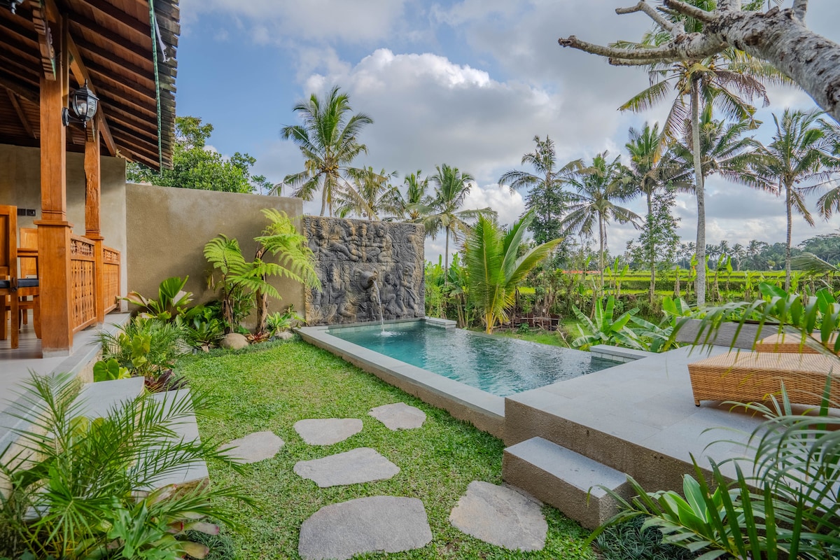 Ubud Villa • Infinity Pool • Rice Field View - Villas for Rent in ...