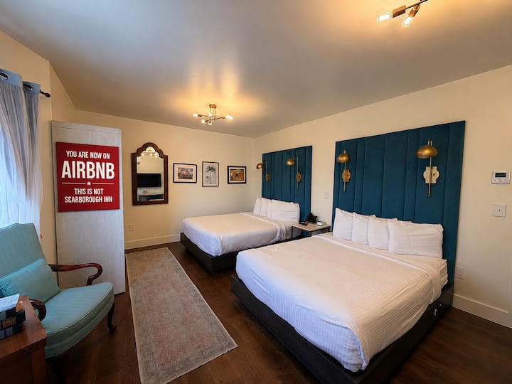 Dueling Queens Room | Historic Scarborough Inn - Ocean City, NJ