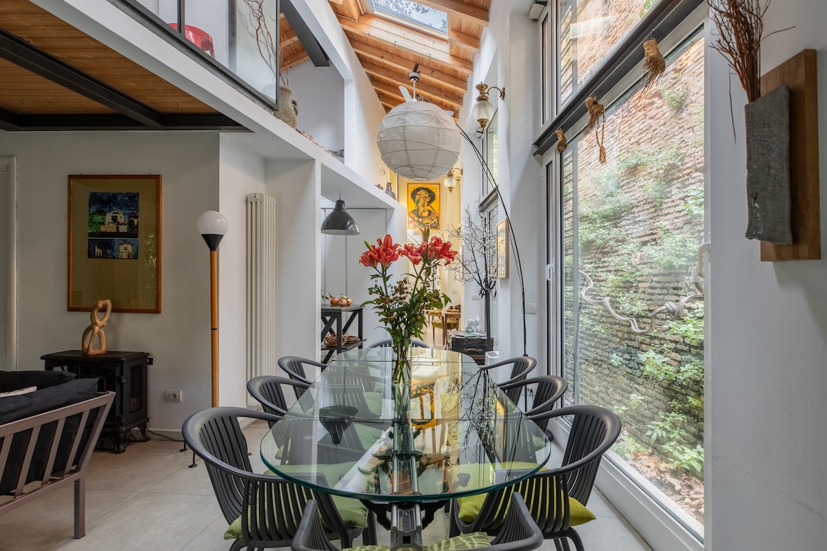 iFlat | El loft con jardín - Casas en renta en Roma, Lacio, Italia - Airbnb