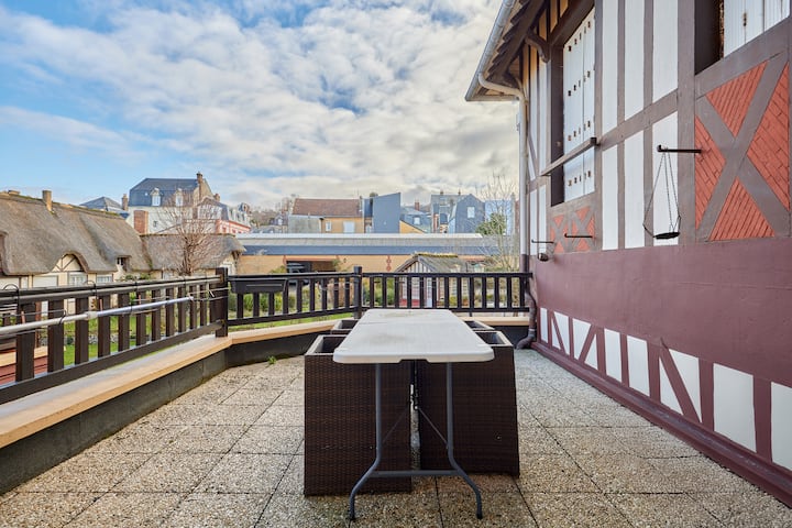 Appartement Niché Au Sein Du Village - Villerville