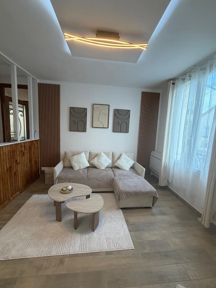Maison Neuve Jardin Parking  Cdg 10 Min 6 Pers - Gonesse
