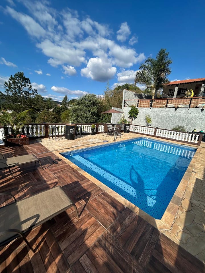 Refugío 501 Casa De Campo Com Piscina E Jardim - Itapevi