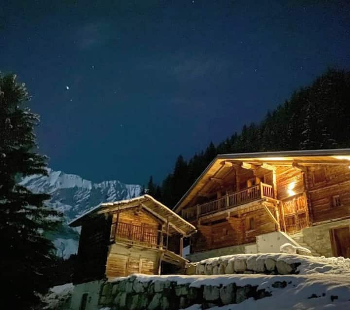 Chalet Philomena Ski Aux Pieds Depuis Le Chalet. - La Giettaz