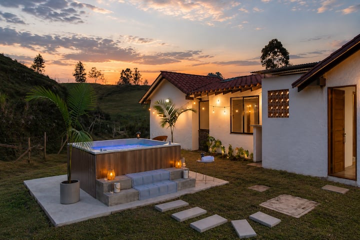 Cabaña De Lujo Con Jacuzzi A 5 Min Del Aeropuerto - Antioquia