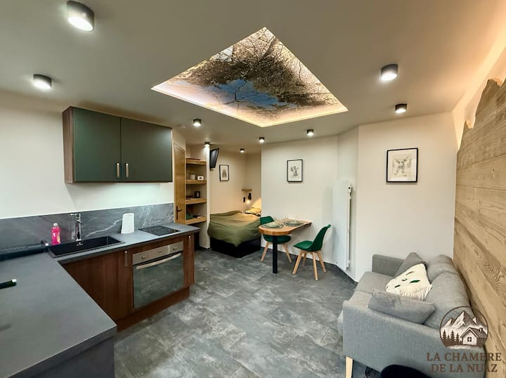 La Chambre De La Nuaz, Un Studio Esprit Montagne. - Albertville