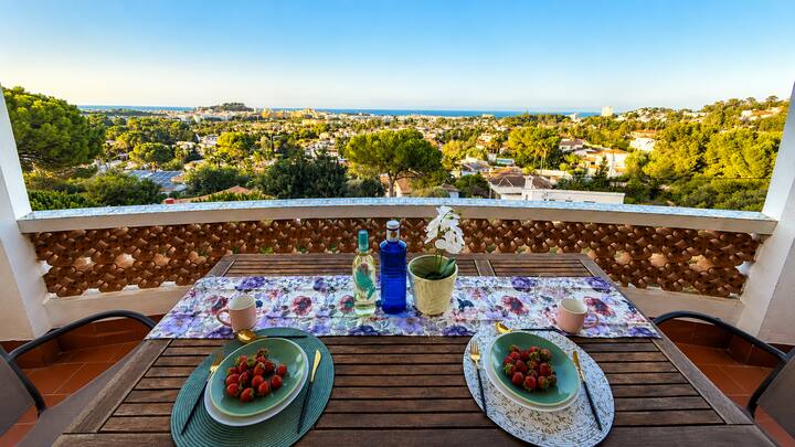 Villa Margarita Dénia Con Vistas Al Mar Y Piscina - Dénia