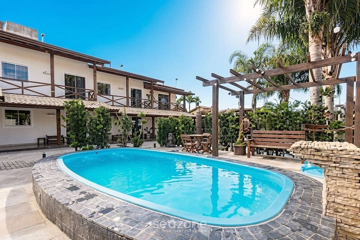 Apt. W/ Balcony In Condo. W/ Pool Ban0002 - Imbituba