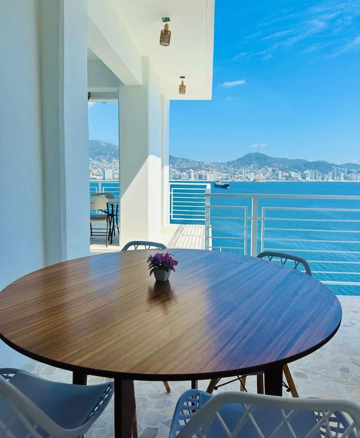 Villa Acapulco Tradicional, Vista Espectacular - Pie de la Cuesta