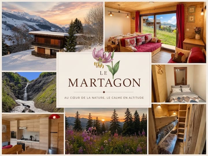 Le Martagon  Vue Montagne  Calme  Valmorel - Saint-Martin-de-Belleville
