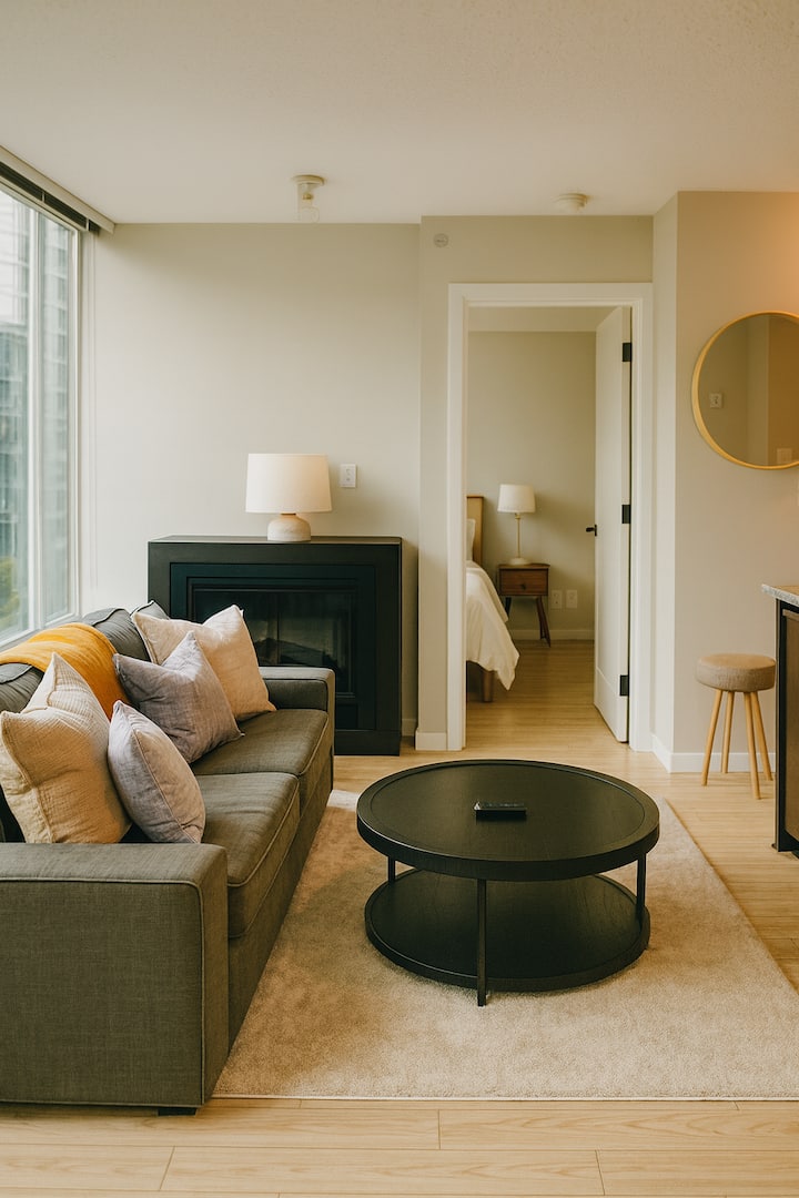Central 1br | Free Parking Walk Everywhere - Vancouver