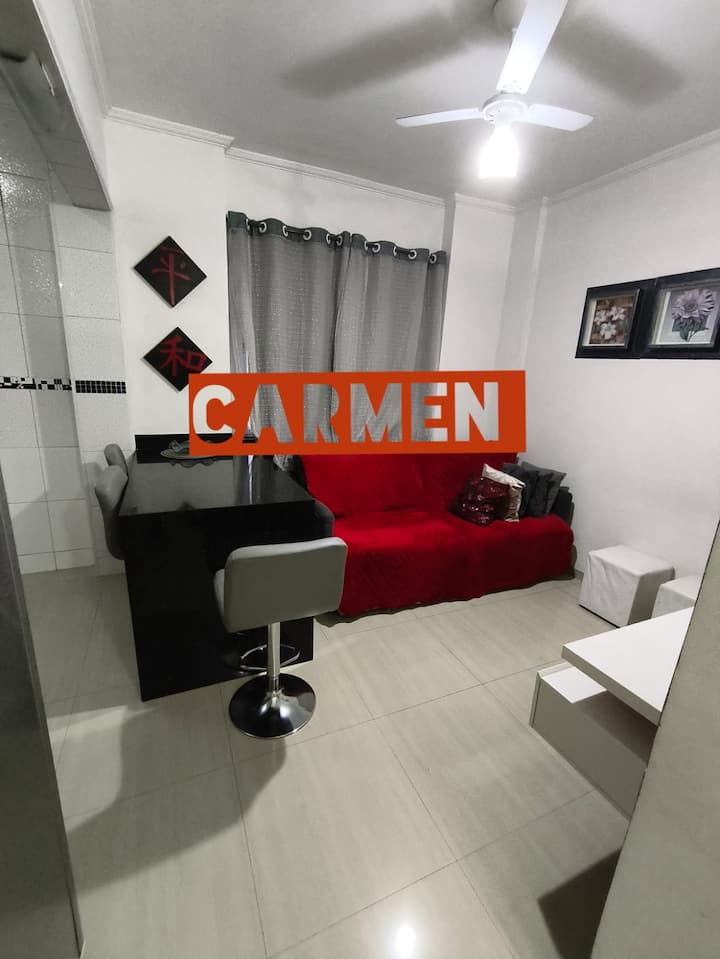 Apartamento Aconchegante De Frente A Praia. - Santos