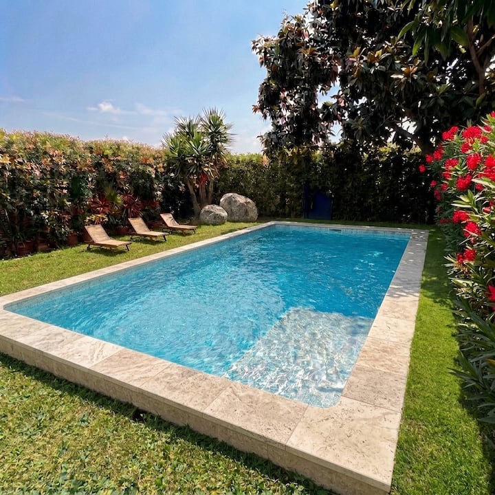 Cannes: Maison, Piscine Privative 8x4, Parking - Mougins