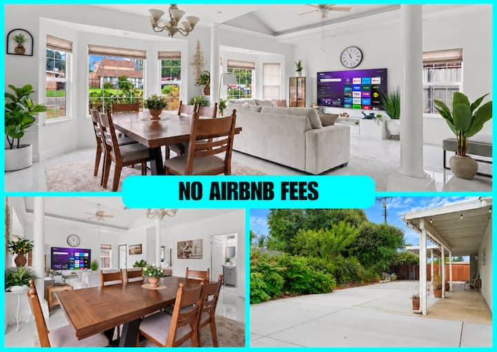 Grand 6br Home, 6 Min To Raging Waters & Fairplex - クレアモント, CA