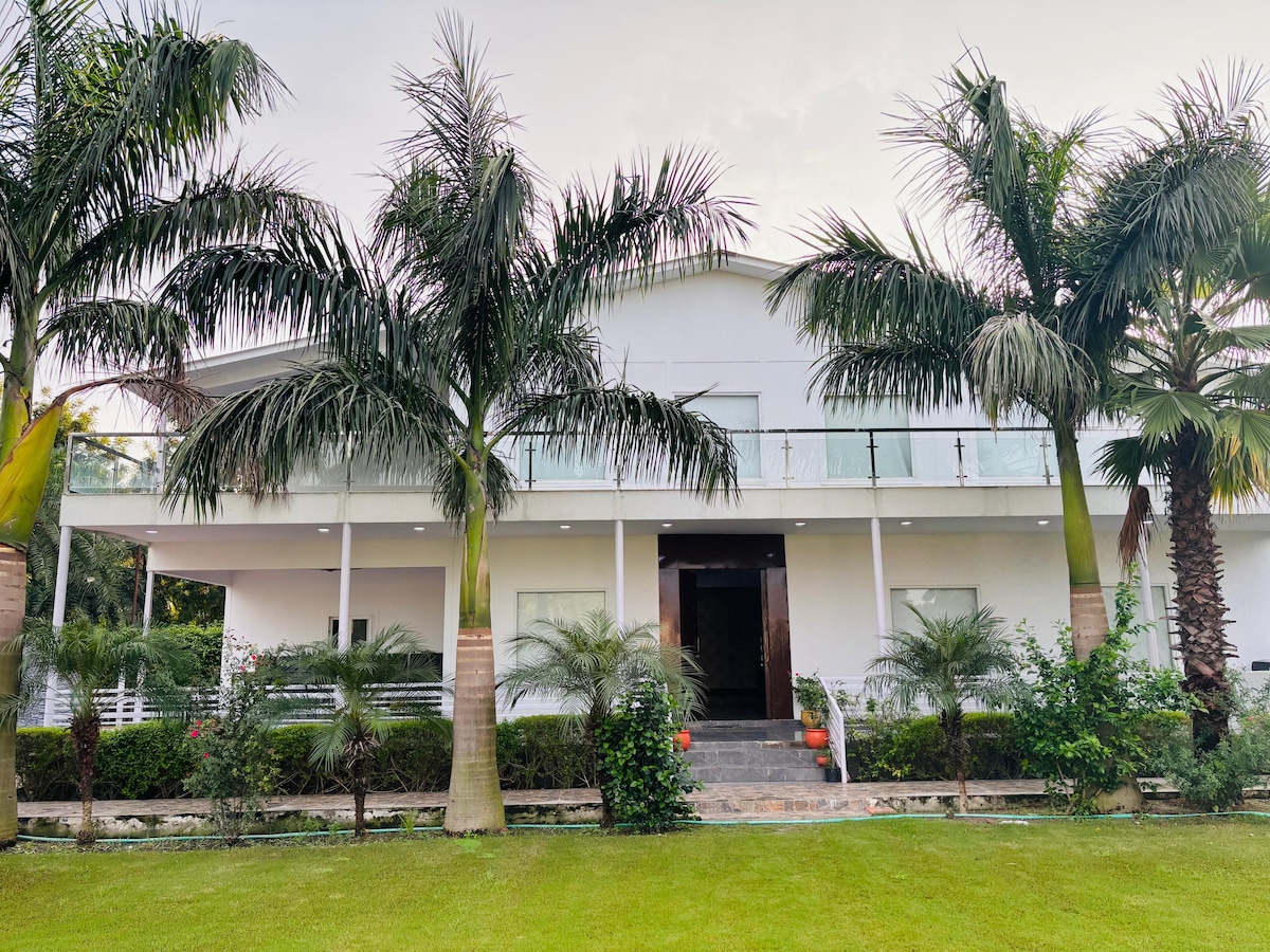 Palm Haven — 4BHK Luxury Farmhouse & Private Pool — Farm stay in Noida, Uttar Pradesh