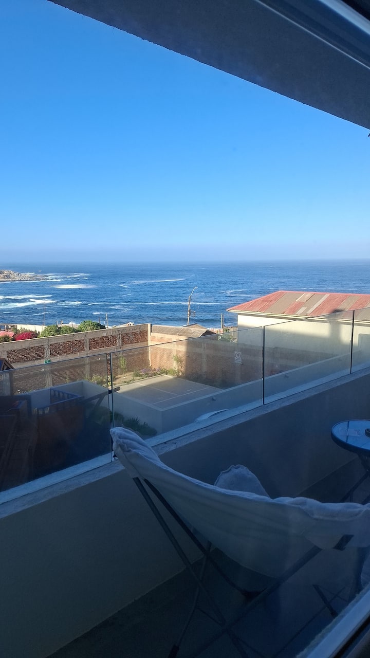 Ven A Disfrutar De Un Buen Descanso Frente Al Mar - Quintero