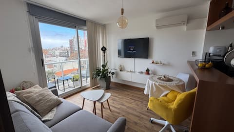 Cozy 1-bedroom apartment with balcony