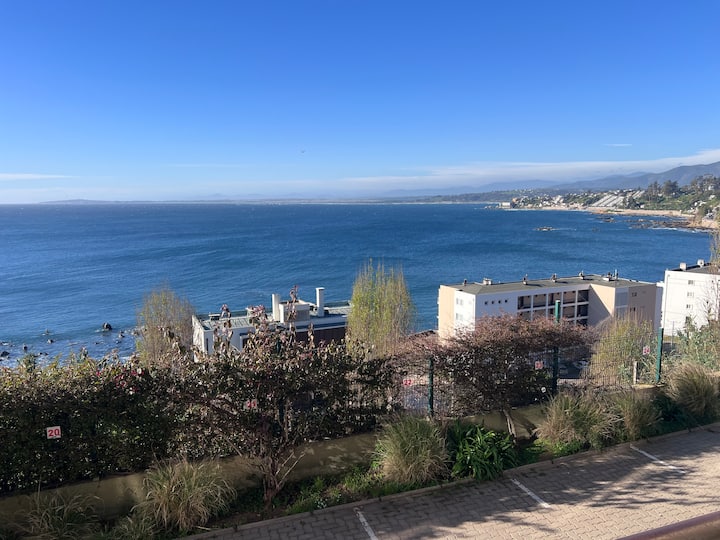 Espectacular Vista Al Mar, A Pasos De La Playa. - Concón