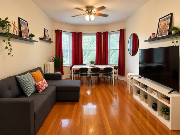 Free Parking-big Apartment-in Front Of The T - Cambridge, MA