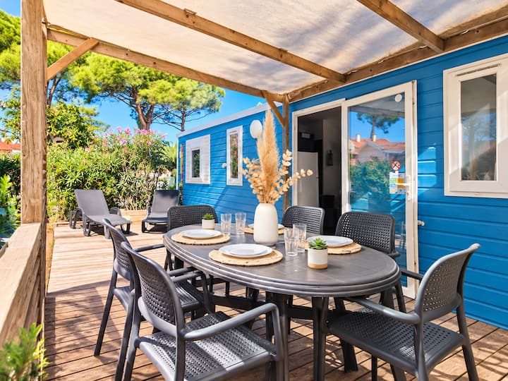 L'azur Mobil Home 6 Personne Camping 4* Barcarès - Salses-le-Château